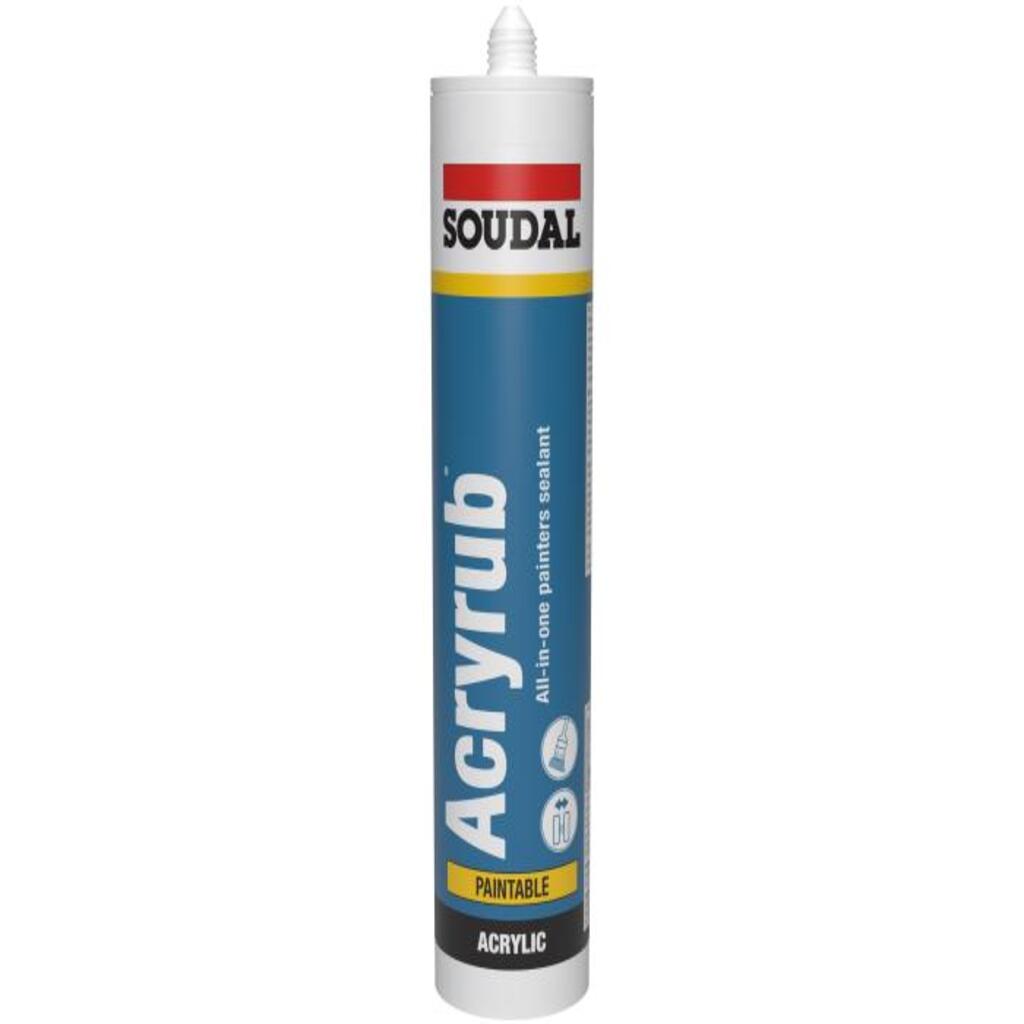 Sigillante plastoelastico ACRYRUB, 310ml, Bianco
