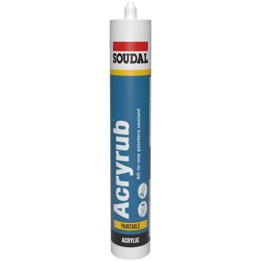 Sigillante plastoelastico ACRYRUB, 310ml, Bianco