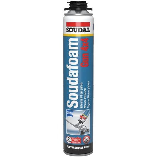 SCHIUMA POLIURETANICA SOUDAFOAM GUN4X4 750ml